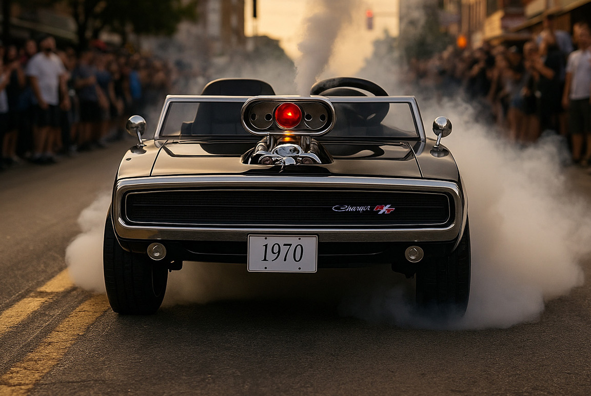Dodge Charger R/T Supercharged 1970 Barn Elbil - 11