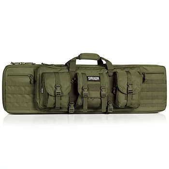 Savior Equipment American Classic 55" Double Rifle Bag - OD Green