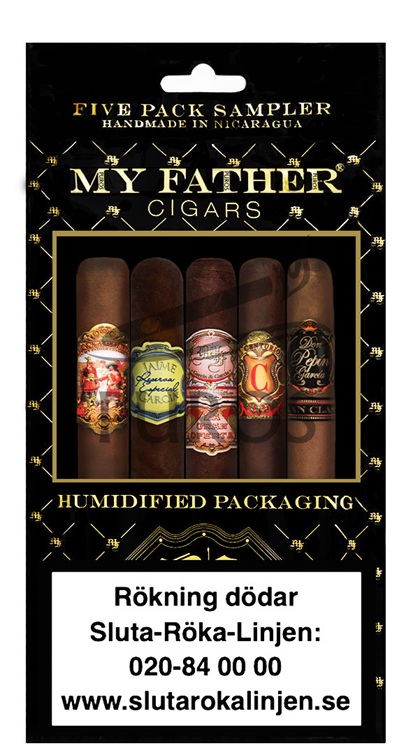 My Father Humibag Toro No.2 - 5 Cigarrer