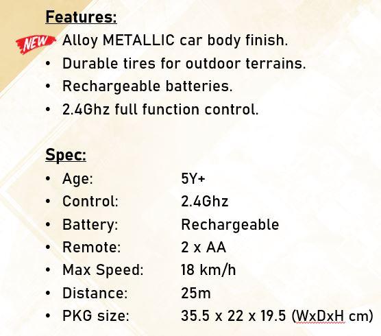 Exost metal force RC - 4