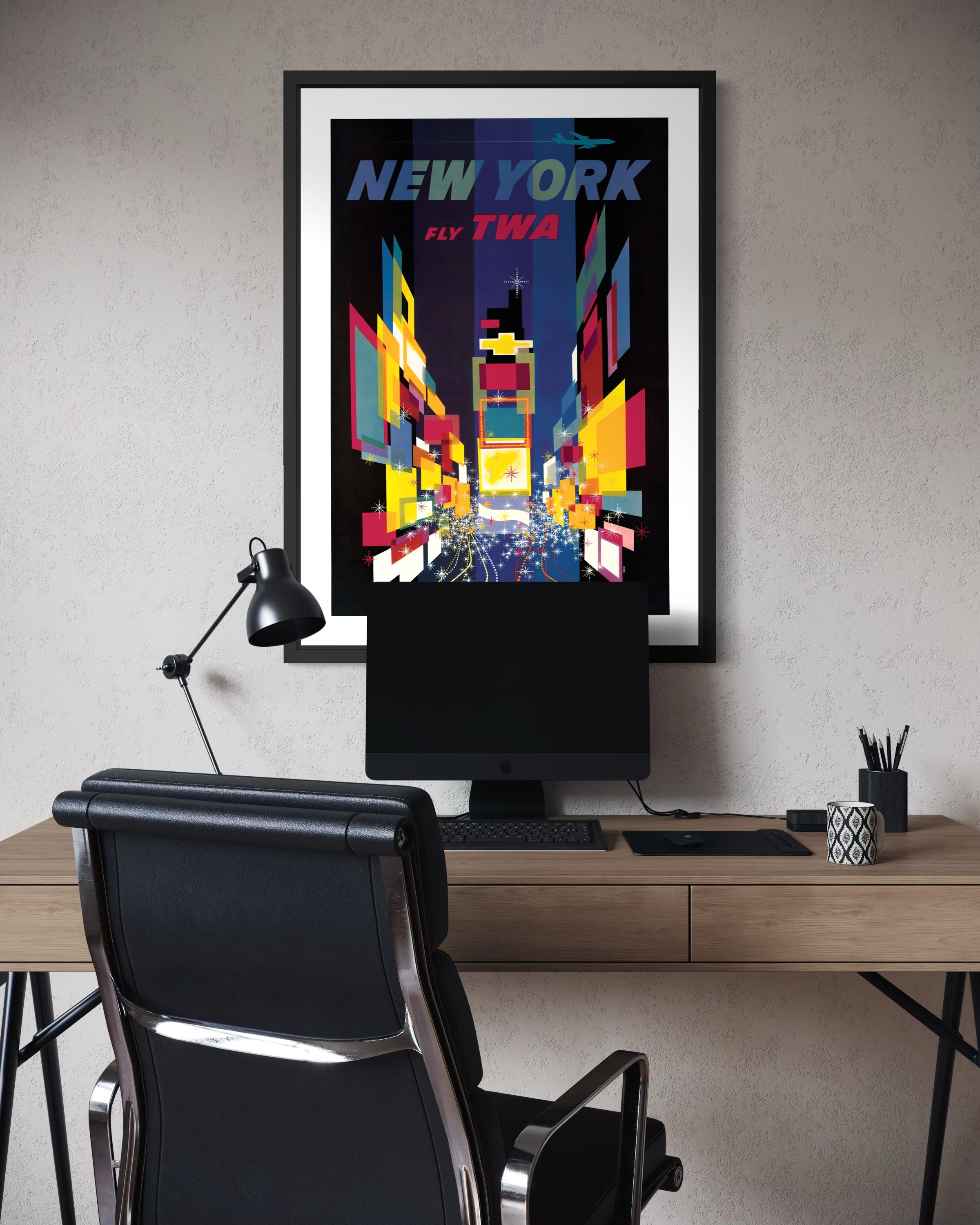 New York - Fly TWA - Poster
