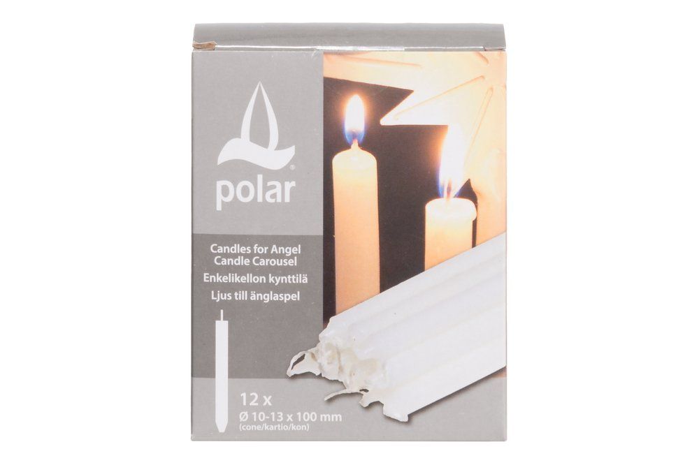 Ljus till änglaklockspel 12-pack - 2