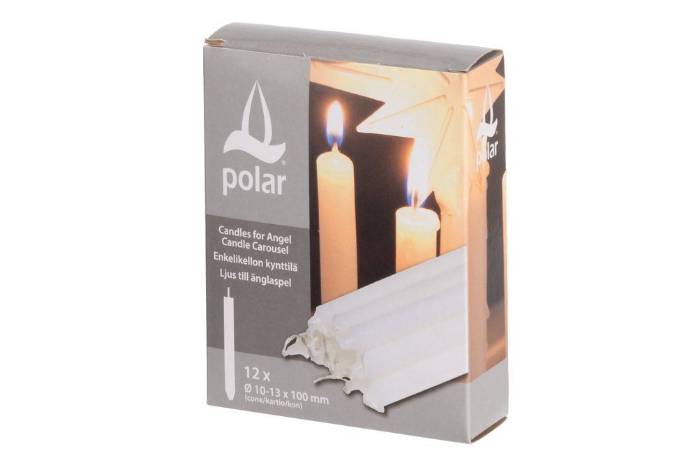 Ljus till änglaklockspel 12-pack