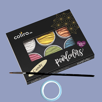 Coliro Produktpaket - Pensel och Washitejp på köpet