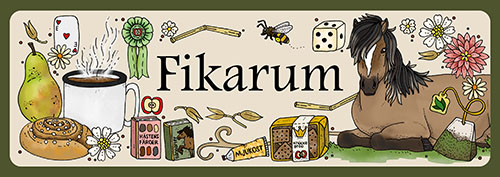 Skylt - Fikarum