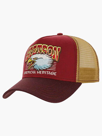 Stetson Eagle Head Trucker Keps
