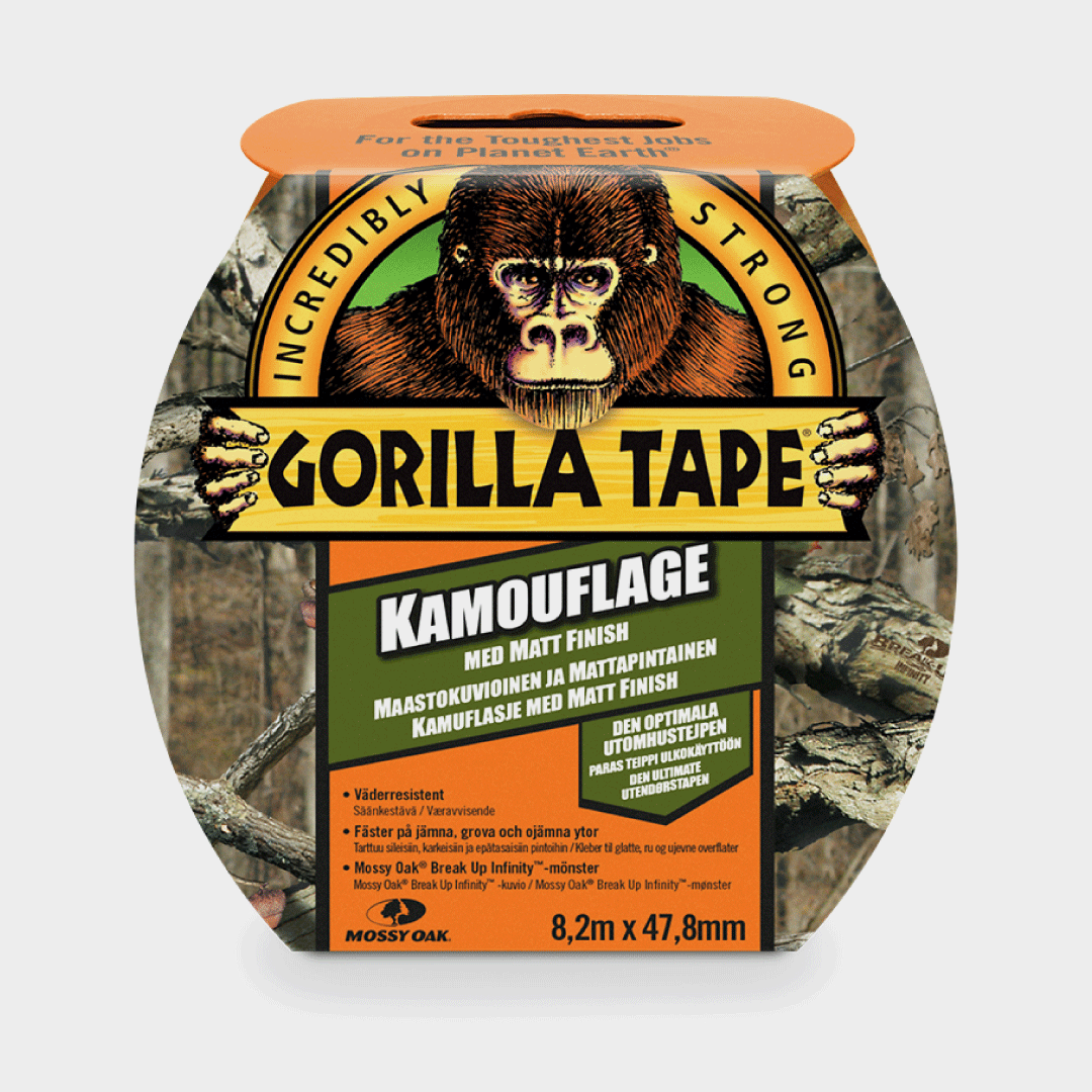 GORILLA TAPE CAMO, 48mm x 8.2m