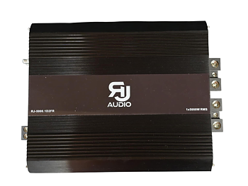 RJAUDIO RJ-5000.1D2FR  1x5100W RMS 2OHM