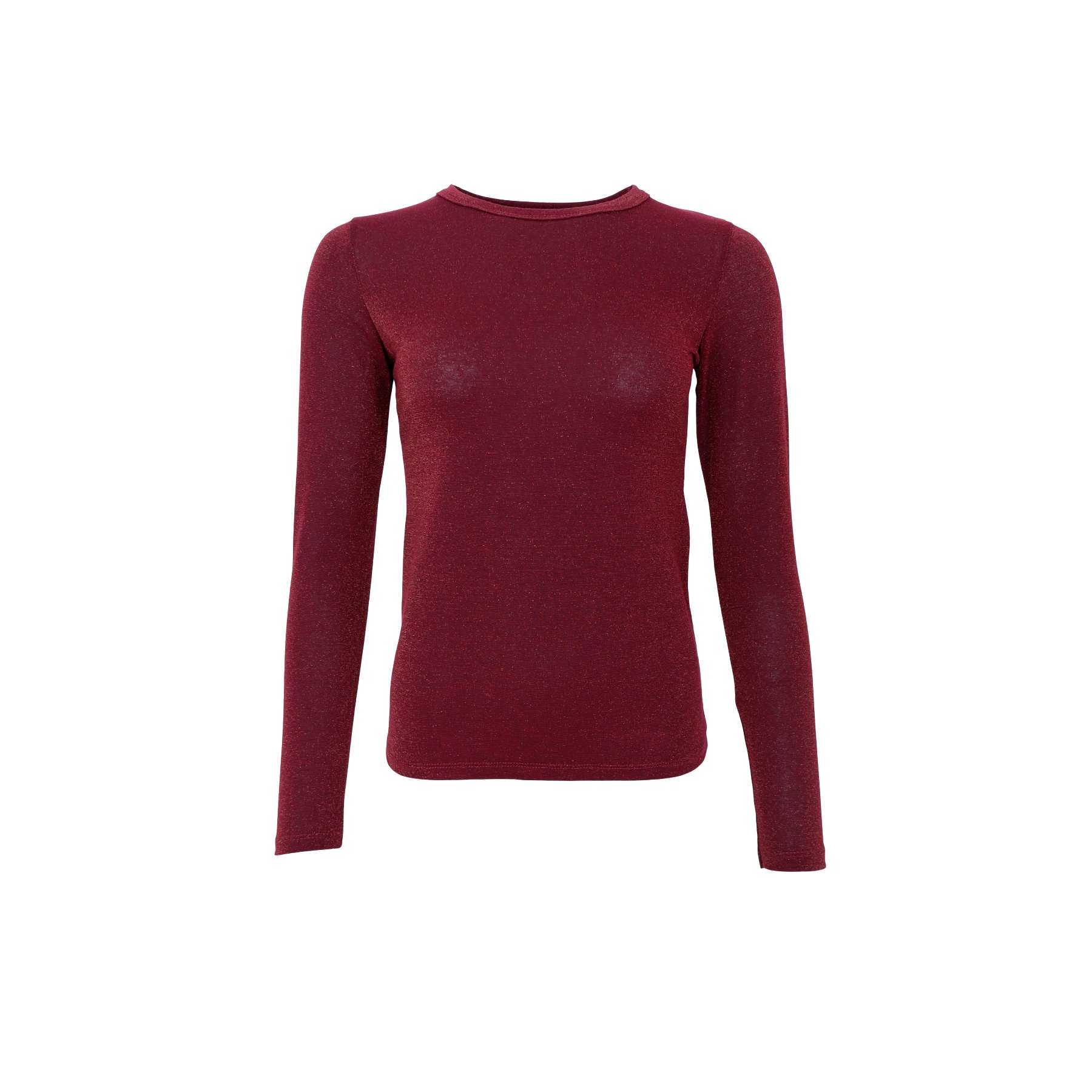 BCFAYE Lurex Blouse Plum