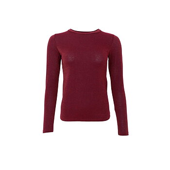 BCFAYE Lurex Blouse Plum
