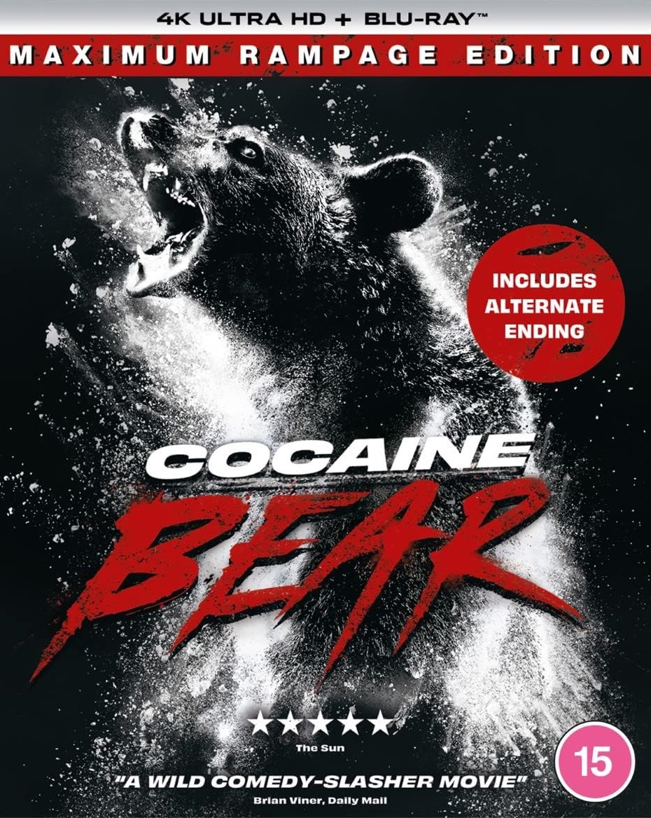 Cocaine Bear (ej svensk text) (4K Ultra HD + Blu-ray)