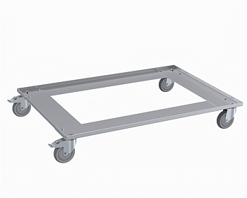 Låg pallvagn anpassad för EUR-pall 1200×800 mm