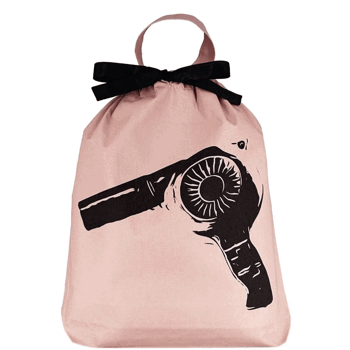 Förvaringspåse - Hårtork&nbsp;- rosa