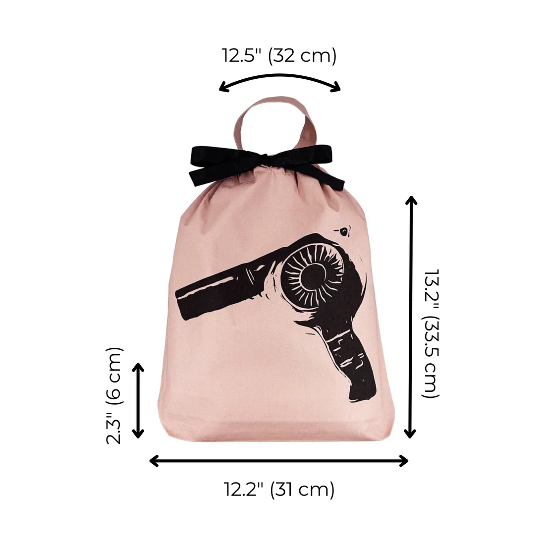 Förvaringspåse - Hårtork&nbsp;- rosa - 3