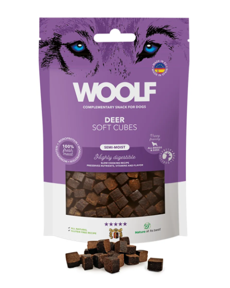 WOOLF Soft Cubes - DEER 100g