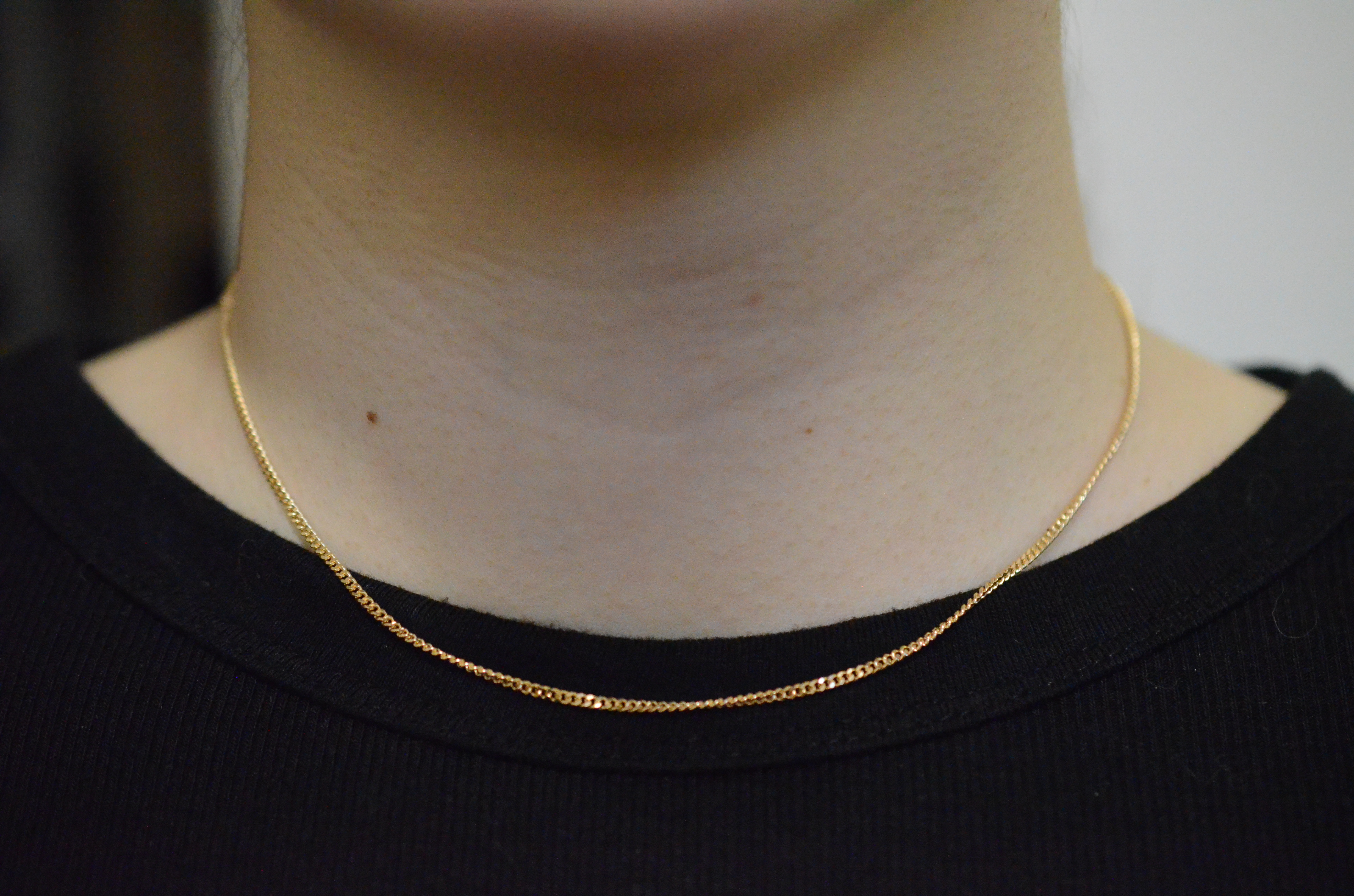 Second hand 18K curb chain - 3