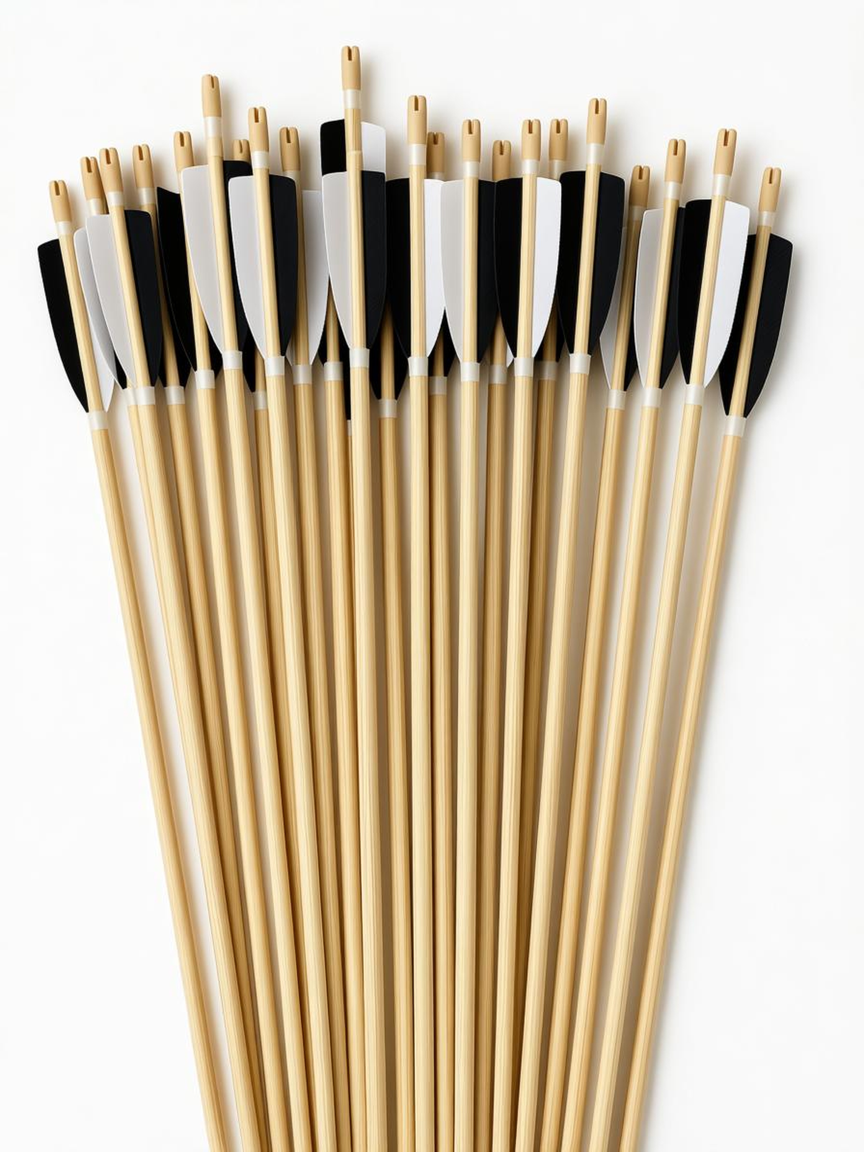 Traditionell Träpil med Self-nock
