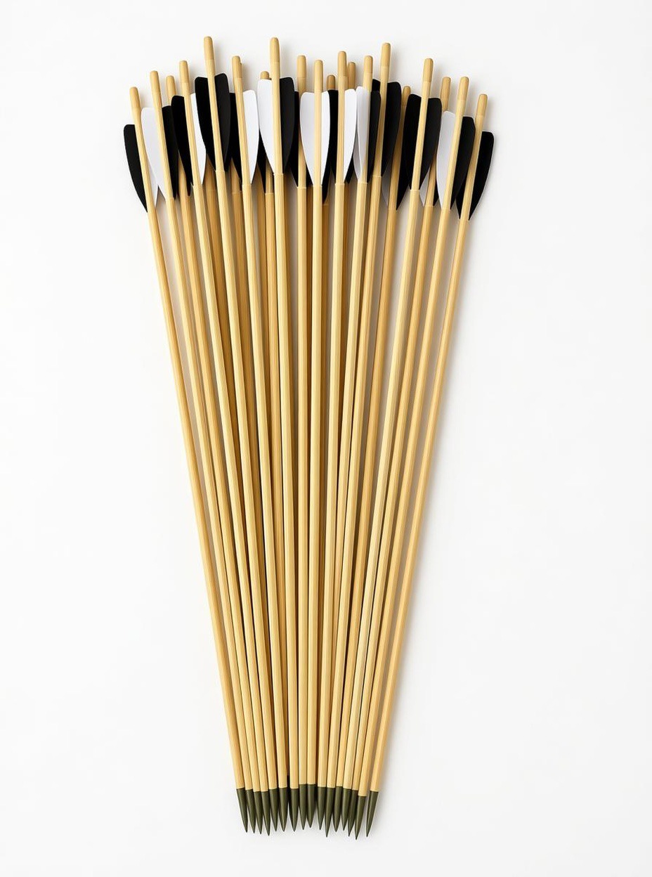 Traditionell Träpil med Self-nock - 3