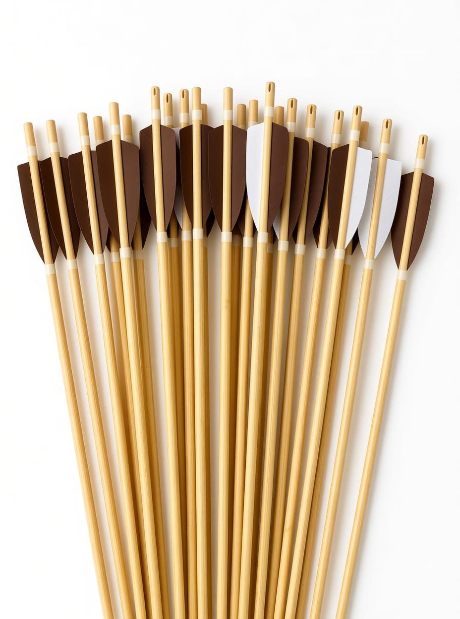Traditionell Träpil med Self-nock - 5