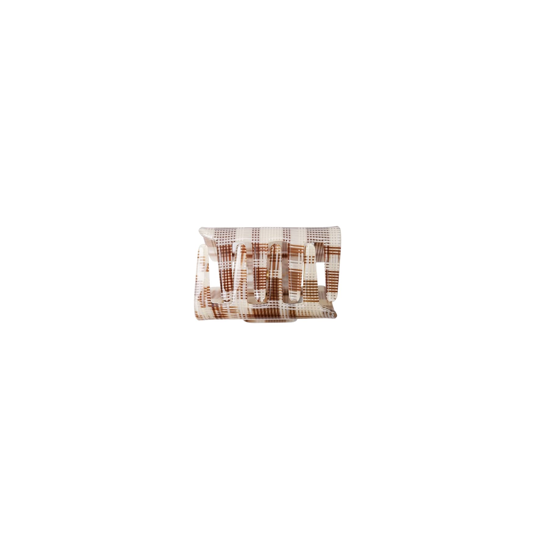 BCKARMEN medium hair claw Coffee - 2