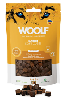WOOLF Soft Cubes - RABBIT 100g