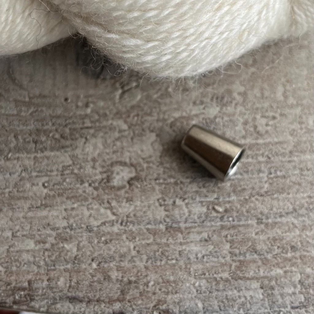 SNÖRSTOPP METALL, ANTIK SILVER
