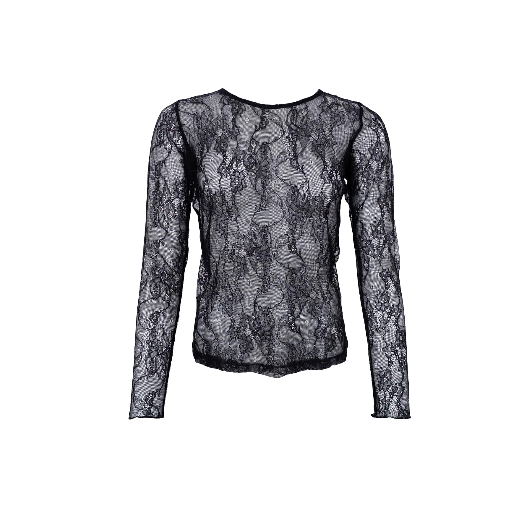 BCLARA lace blouse Black