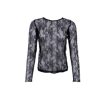 BCLARA lace blouse Black
