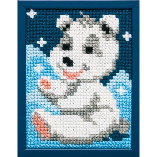 Kids Stitch - Isbjörn 18 x 24