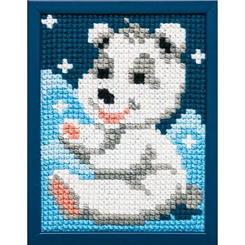 Kids Stitch - Isbjörn 18 x 24