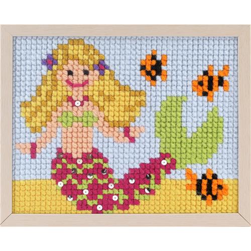 Kids Stitch - Sjöjungfru 18 x 24