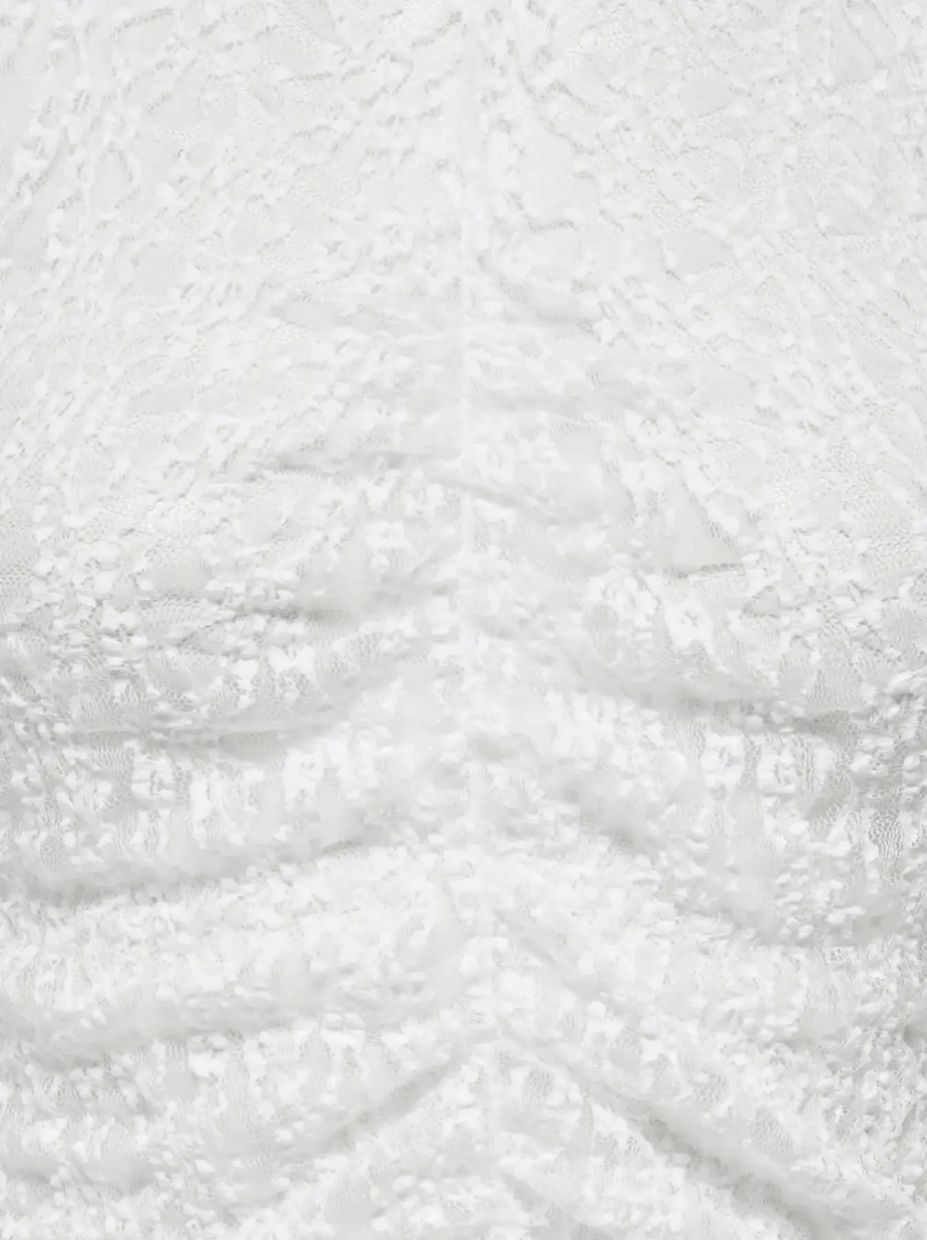 JDYLALA L/S HIGH NECK LACE TOP JRS  Cloud Dancer - 3