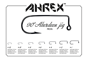 AHREX 90 Degree Aberdeen Jig Hook