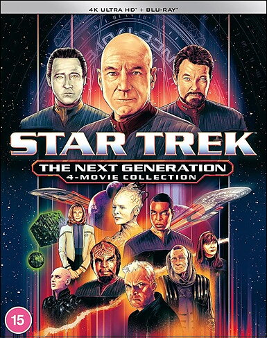 Star Trek: The Next Generation - 4-Movie Collection (BLU-RAY 4K ULTRA HD + BLU-RAY)