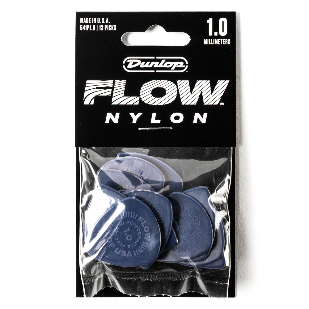 Dunlop FLOW Nylon Guitar Pick (12-Pack) - 4