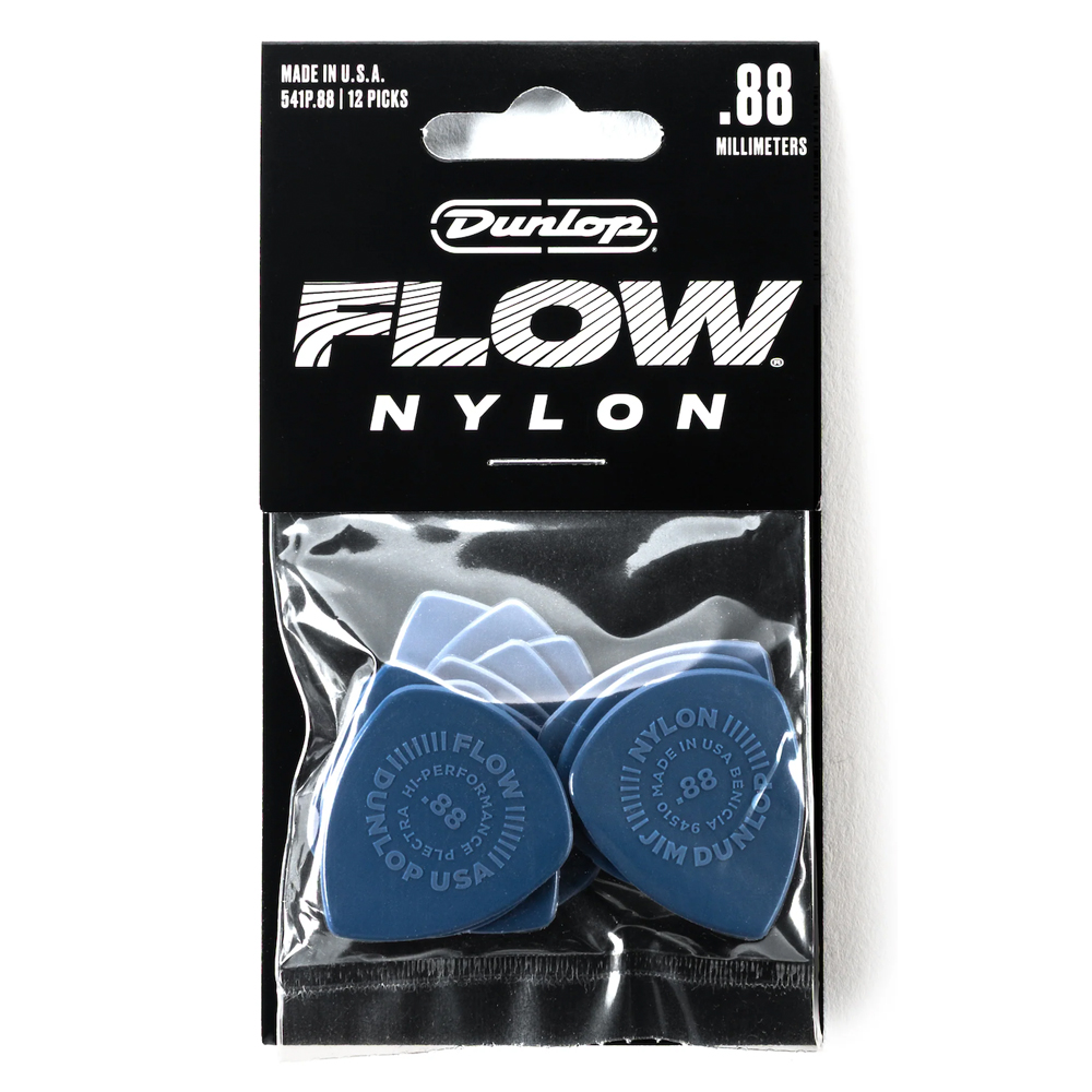 Dunlop FLOW Nylon Guitar Pick (12-Pack) - 3