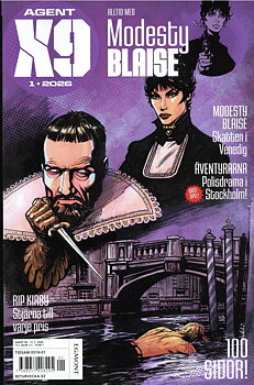 Agent X9 nr 1 2026, Modesty Blaise -  Skatten i Venedig