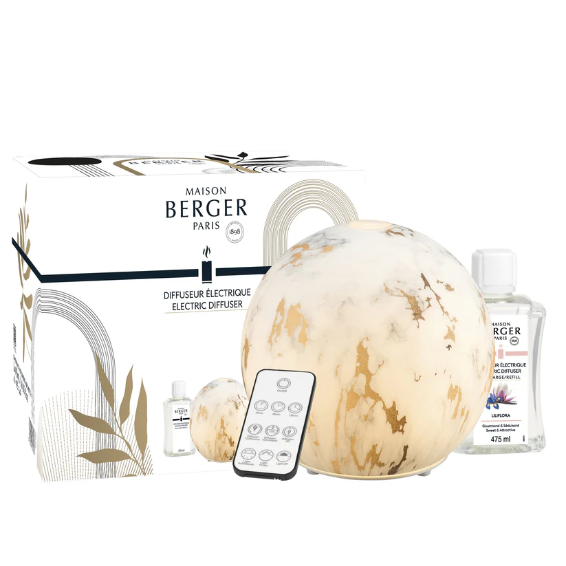 White Marbled Mist Diffuser - 2