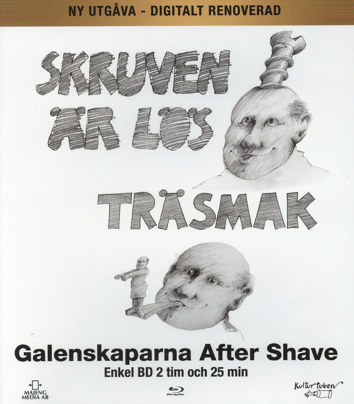 After Shave Galenskaparna - Skruven Är Lös / Träsmak (Blu-ray)