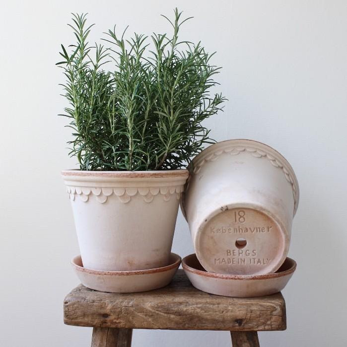 Bergs Potter Copenhagen Pot Ø18 cm - Rustic Terracotta - 3