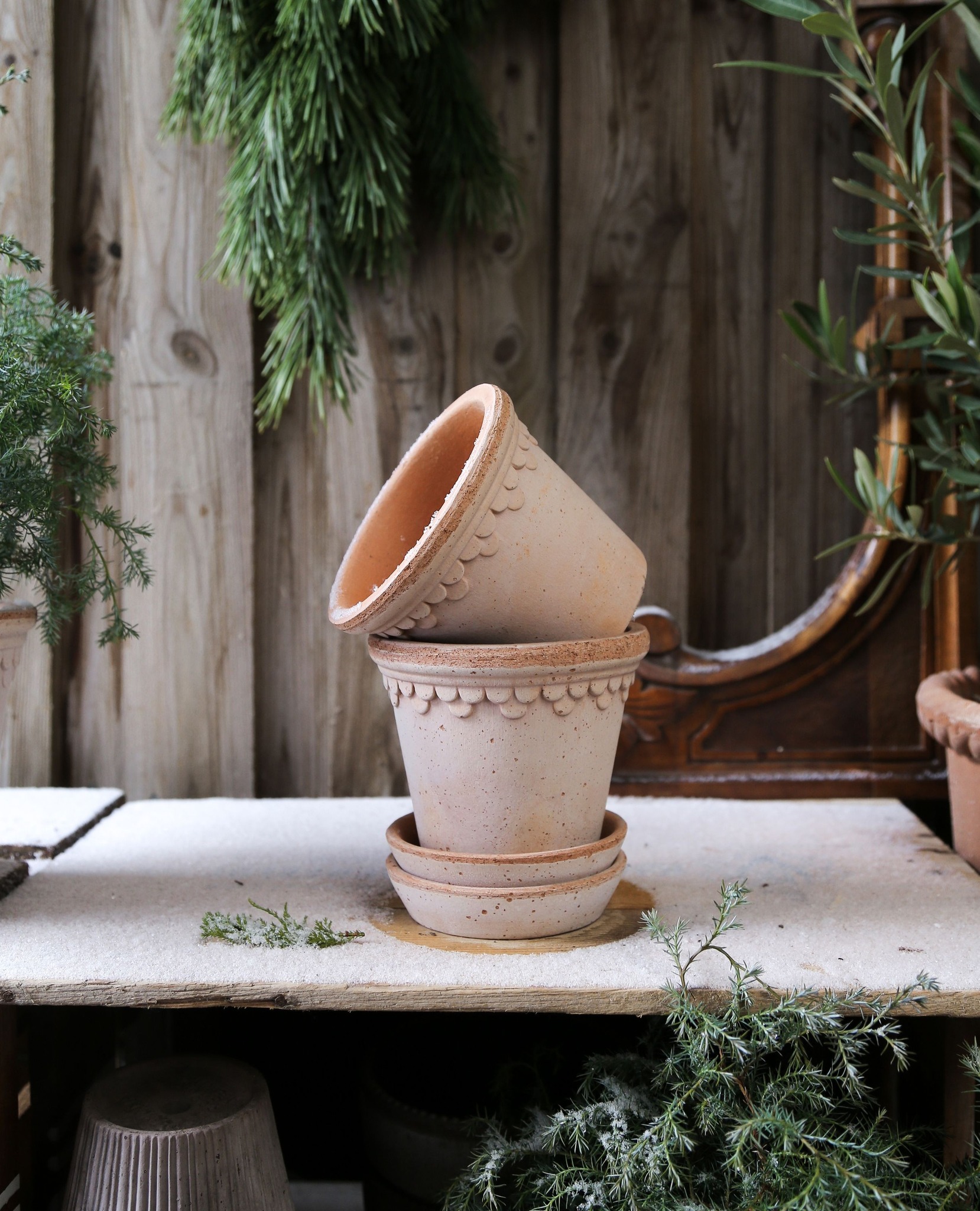Bergs Potter Copenhagen Pot Ø18 cm - Rustic Terracotta - 12
