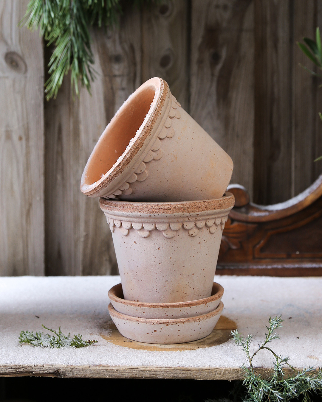 Bergs Potter Copenhagen Pot Ø18 cm - Rustic Terracotta - 5