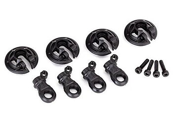 Traxxas Fjäderhållare Set GTR Stötdämpare (4)
