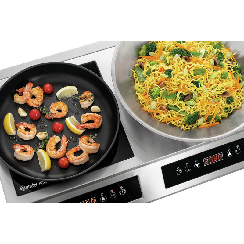 Combined induction hob &amp; induction wok IKIW 70 - 4