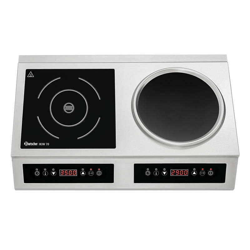 Combined induction hob &amp; induction wok IKIW 70 - 3