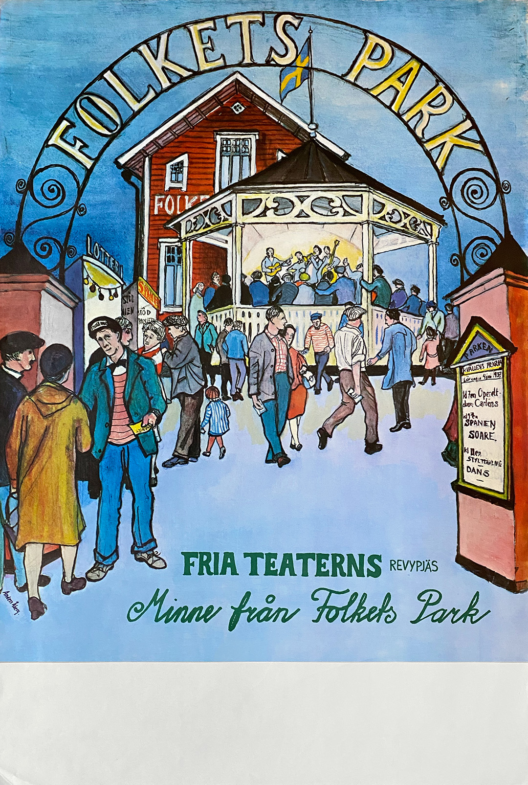 FRIA TEATERN – MINNE FRÅN FOLKETS PARK