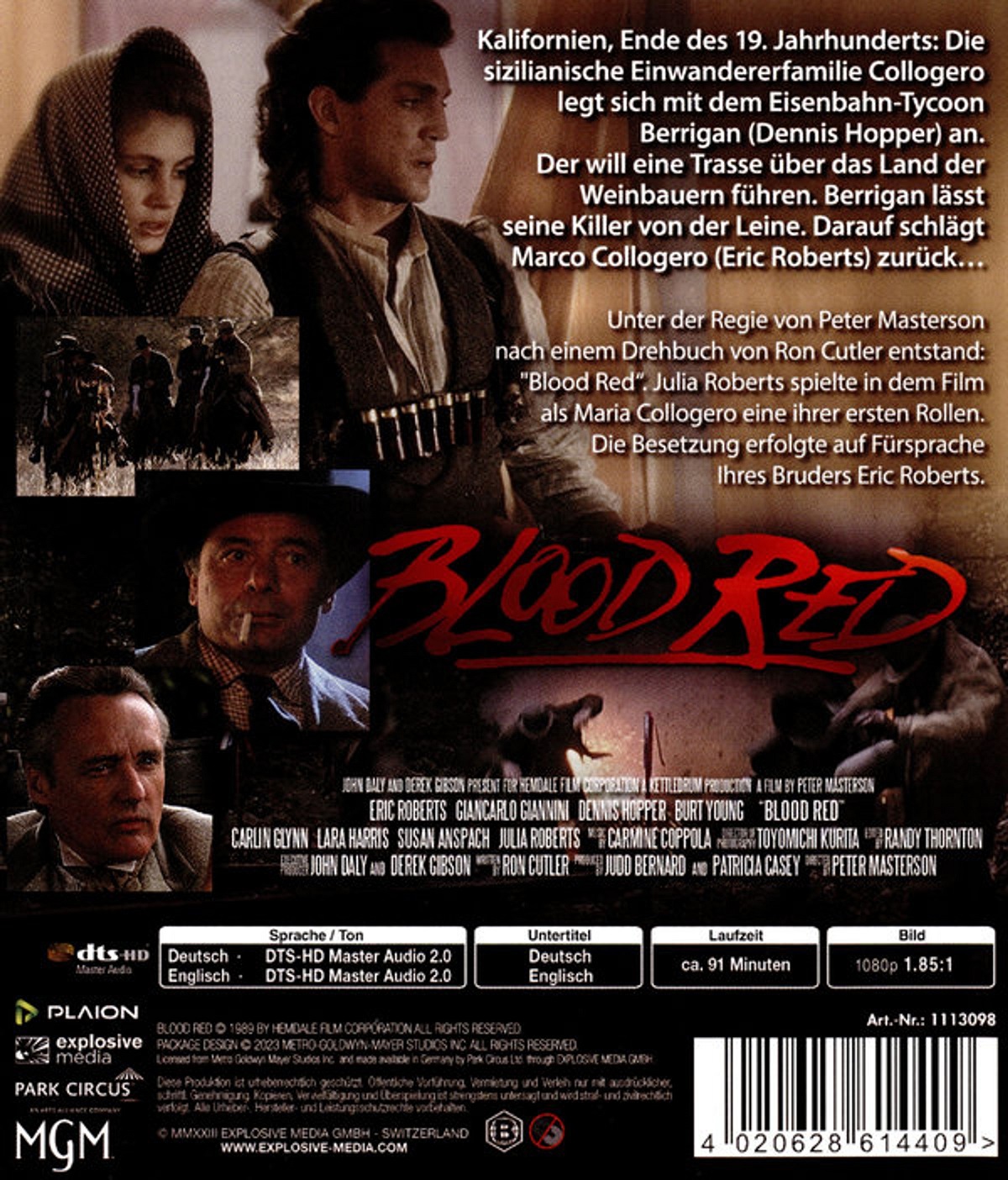 Blood Red (ej svensk text) (Blu-ray) - 2