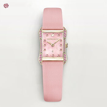 H&B Cronvas, Powder Pink, Gold