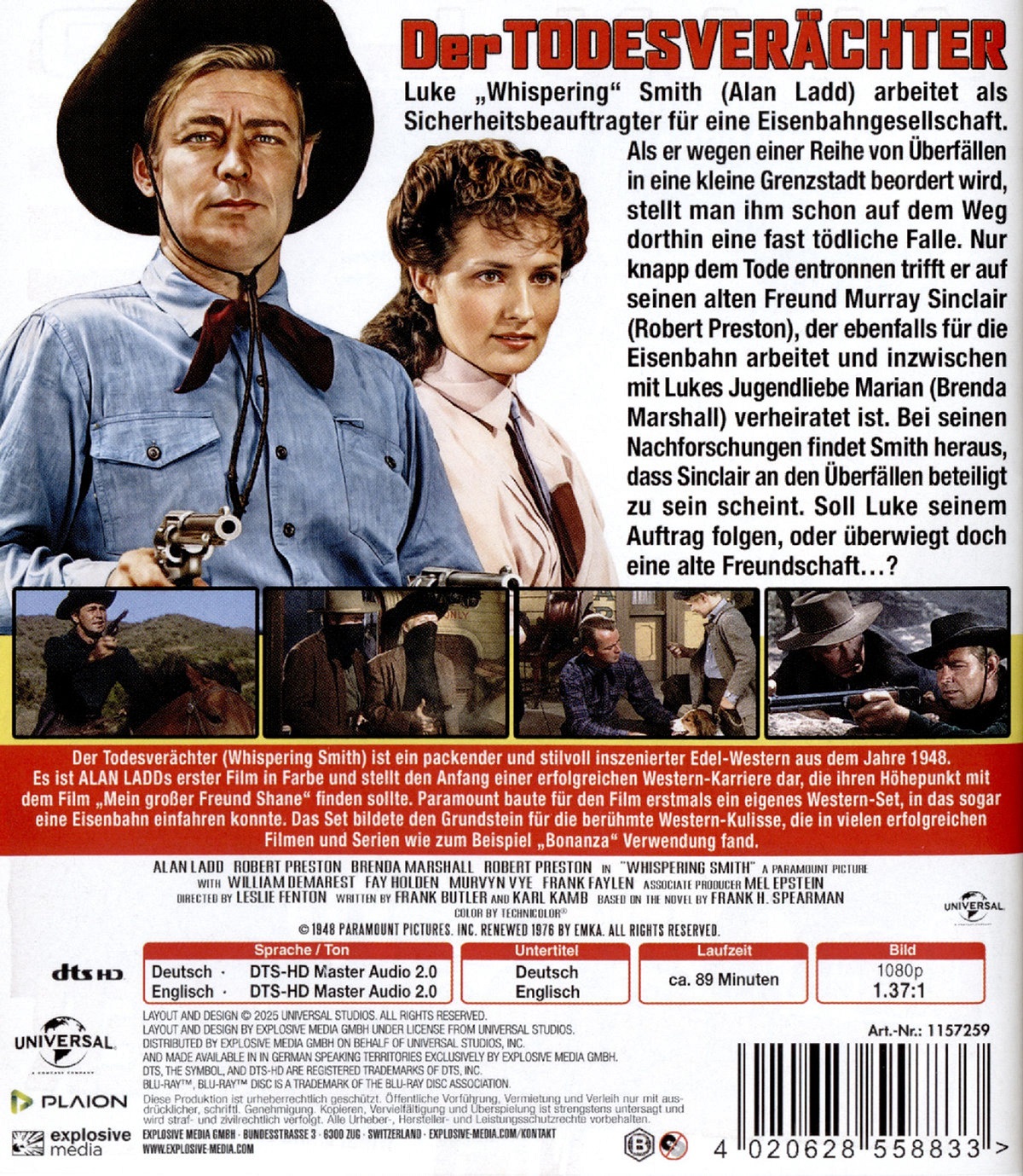Whispering Smith (ej svensk text) (Blu-ray) - 2