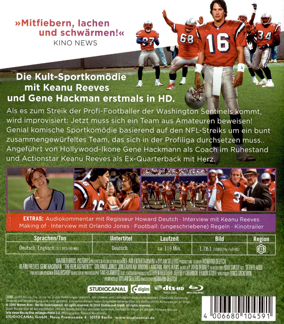 The Replacements (ej svensk text) (Blu-ray) - 2